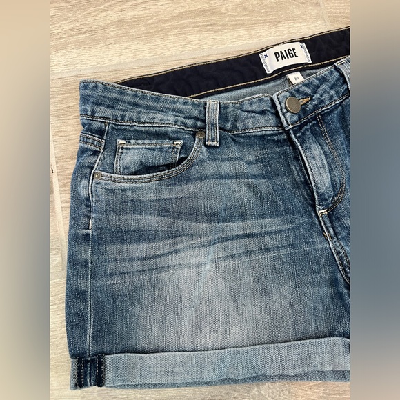 PAIGE Jean Denim Shorts - Picture 2 of 4